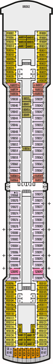 Deck Plan M S Noordam From 28 03 2017