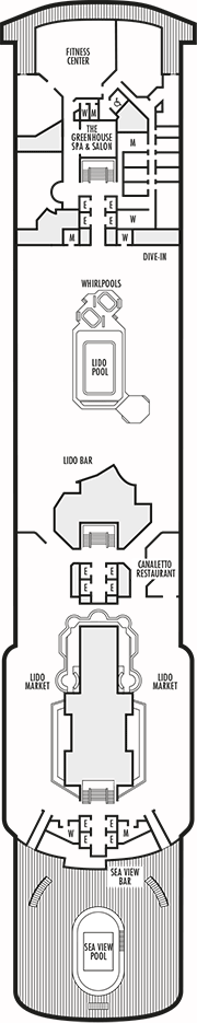 Volendam Deck plan & cabin plan