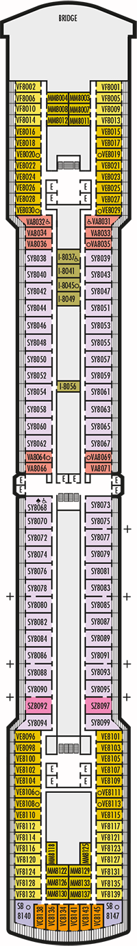 westerdam cruise ship deck plans