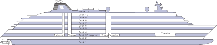 Ms Europa 2 Deckplan Kabinen Plan