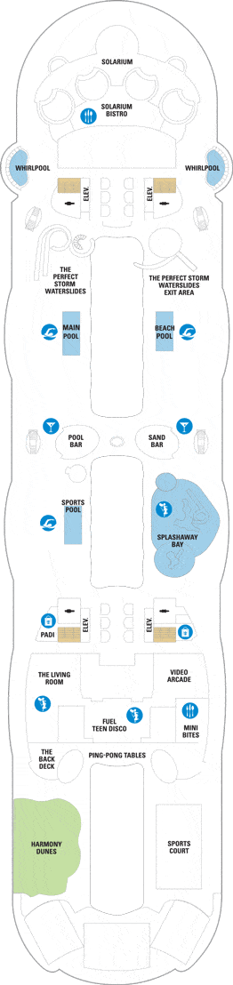 Harmony of the Seas Deck 15
