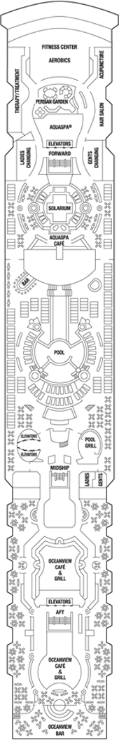 Celebrity Infinity Deck plan & cabin plan