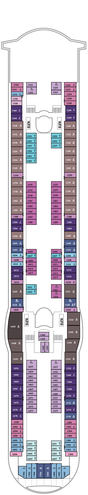 Independence Of The Seas Deck Plan Cabin Plan