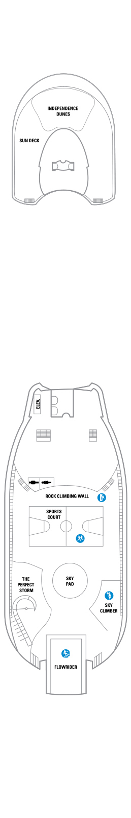 Independence of the Seas Deck plan & cabin plan