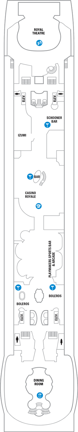 Independence of the Seas Deck plan & cabin plan