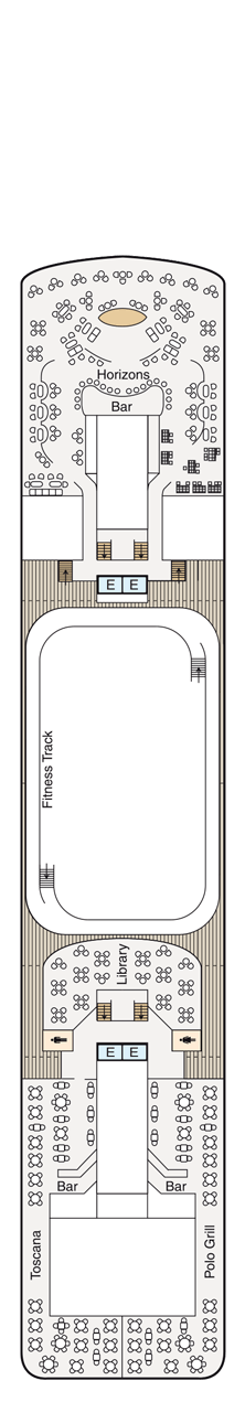 Oceania Insignia Deck plan & cabin plan