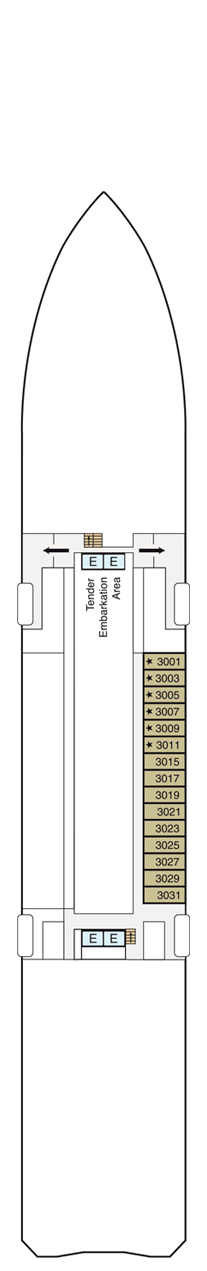 Oceania Insignia Deck plan & cabin plan