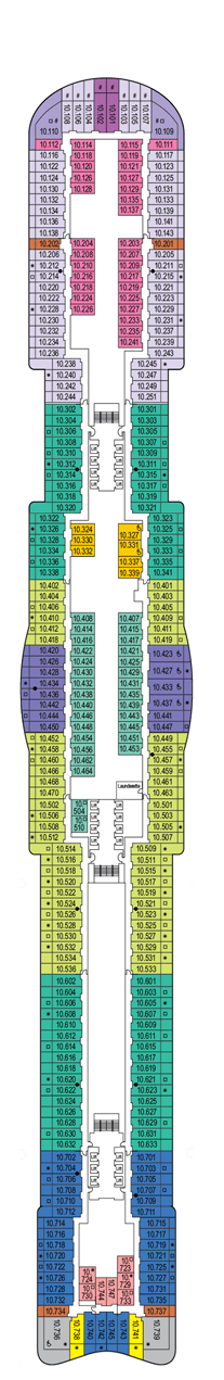 iona cruise ship deck plan 10