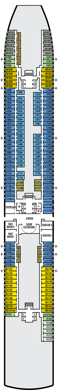 holland america cruises koningsdam deck plan