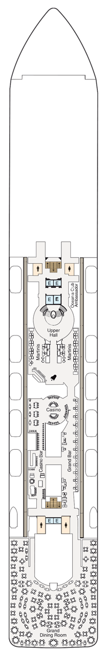 Oceania Marina Deck plan & cabin plan