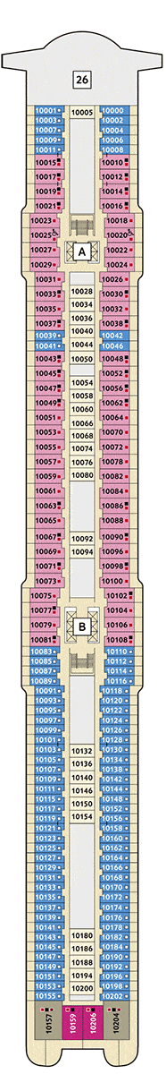 Mein Schiff 1 Deckplan Kabinen Plan