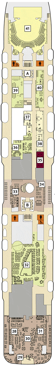 Mein Schiff 1 Deck Plan Cabin Plan