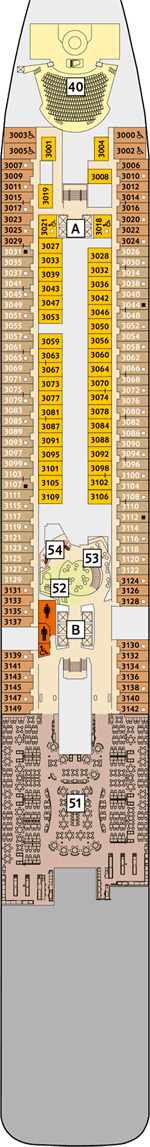 Mein Schiff 1 Deckplan & Kabinen-Plan