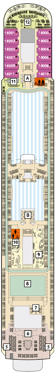 Mein Schiff 5 Deckplan Kabinen Plan