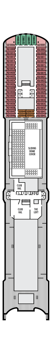 Nieuw Amsterdam Deck plan & cabin plan