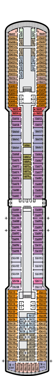 Nieuw Amsterdam Deckplan Kabinen Plan