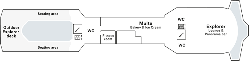 Nordkapp Deck plan & cabin plan