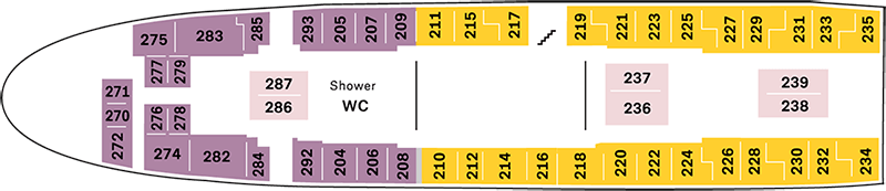 Nordstjernen B deck (2)