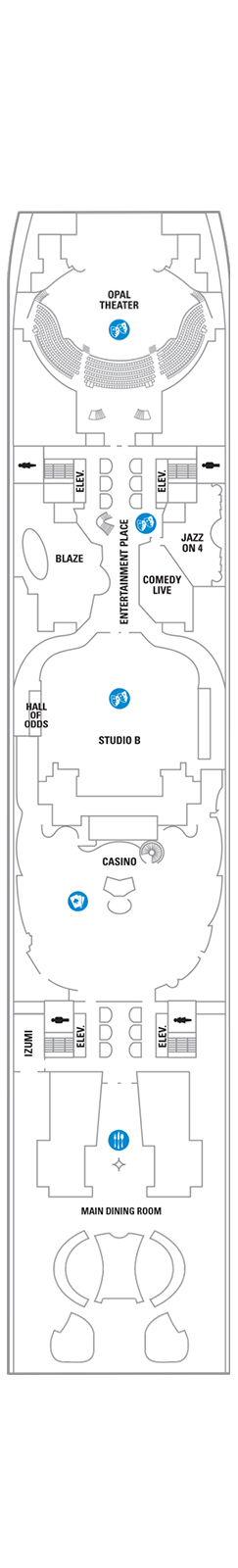 Oasis of the Seas Deck plan &amp; cabin plan
