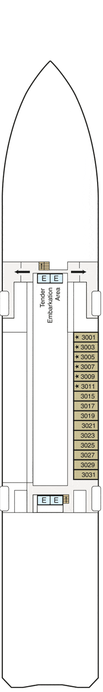 Oceania Insignia Deck plan & cabin plan