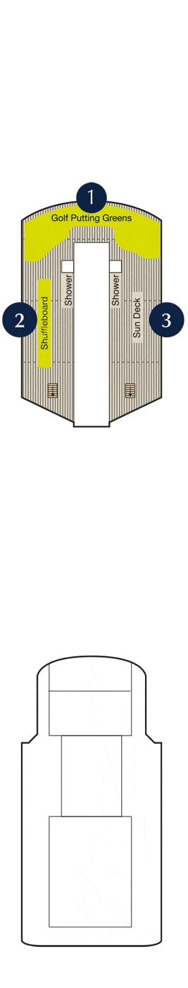 Oceania Regatta Deck plan & cabin plan