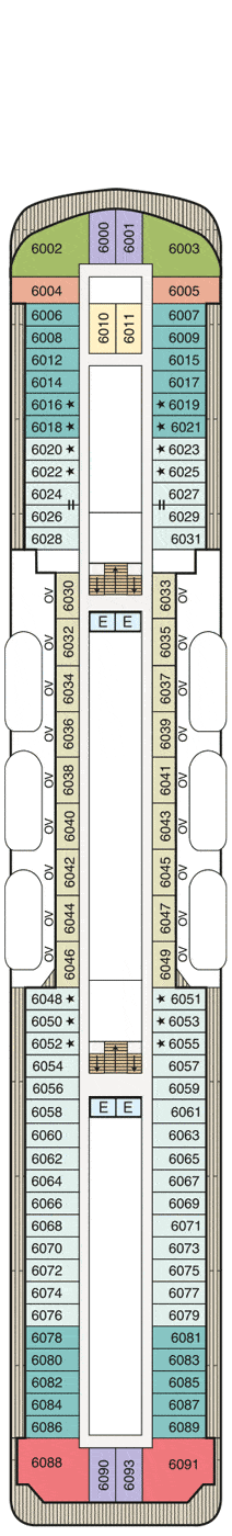 Regatta Deckplan & Kabinen-Plan