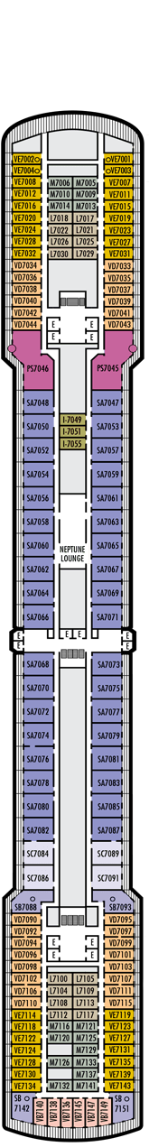 Ms Oosterdam Deckplan And Kabinen Plan