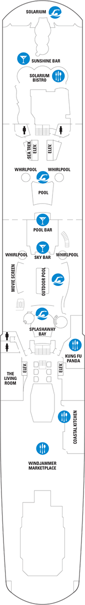 Deck plan M/S Ovation of the Seas from 07/10/2018