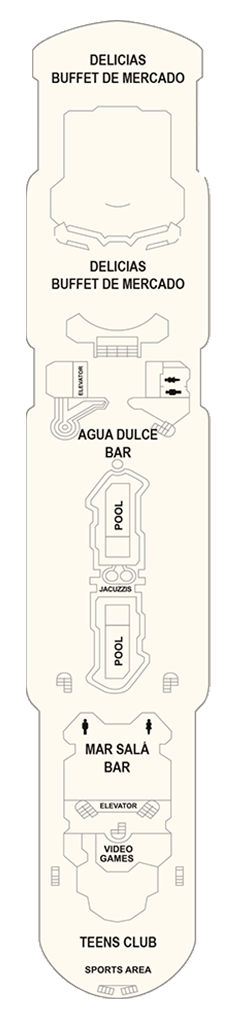 Monarch Deck plan & cabin plan