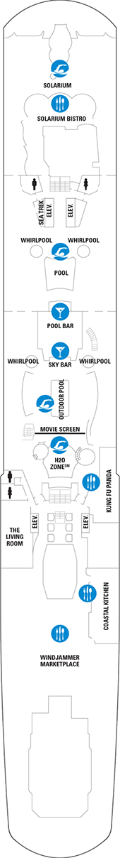 Quantum of the Seas Deck plan & cabin plan