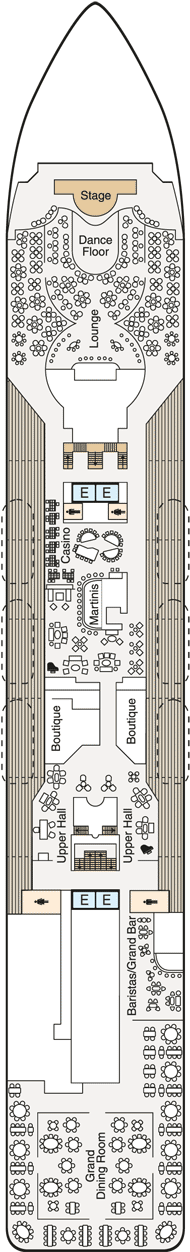 Oceania Insignia Deck Plan & Cabin Plan