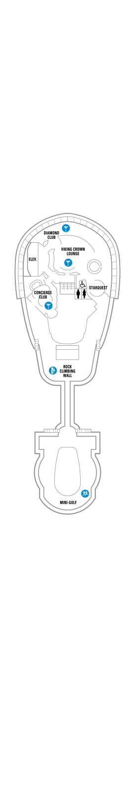 Radiance of the Seas Deck plan & cabin plan