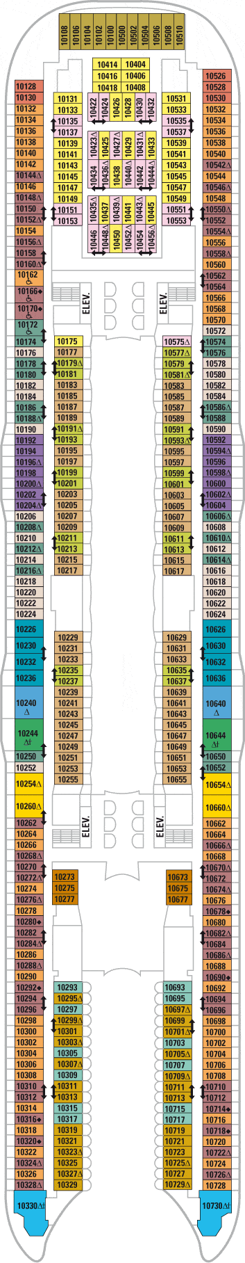 oasis of the seas deck plan