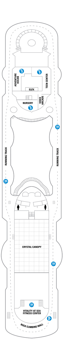 Rhapsody Of The Seas Deck Plan And Cabin Plan 9404