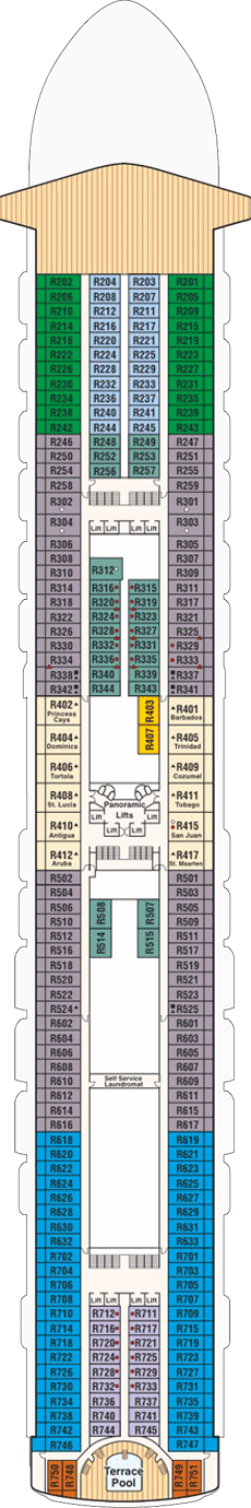 emerald princess deck plan pdf