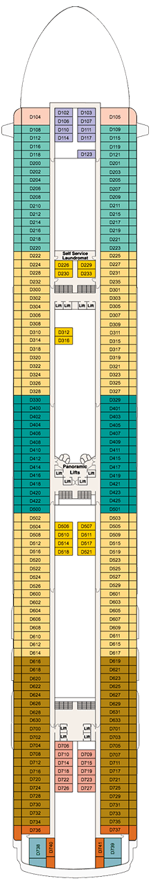 Sapphire Princess Deck Plan Cabin Plan