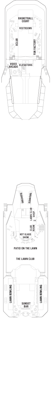 Silhouette Deck Plan Celebrity & Cabin