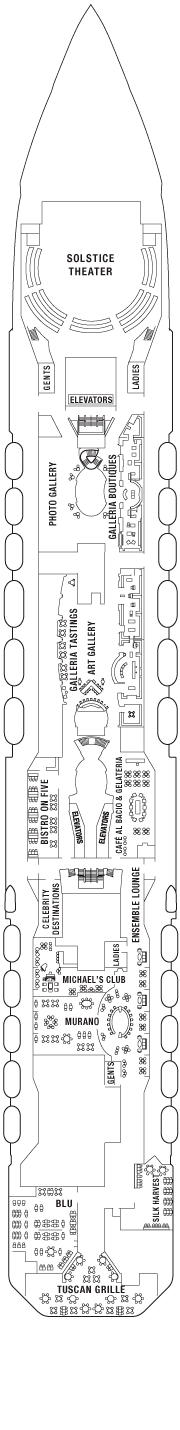 Silhouette Deck Plan Celebrity & Cabin