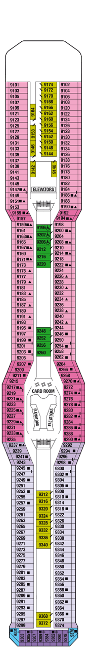 Celebrity Silhouette Deck Plan And Cabin Plan