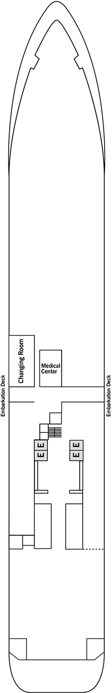 Silver Cloud Expedition Deck plan & cabin plan