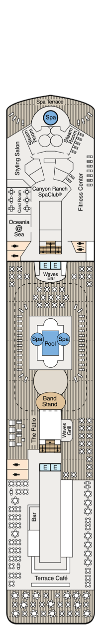 oceania cruises sirena deck plan