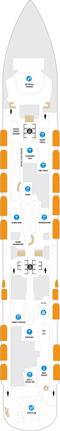 Spectrum of the Seas Deck 5