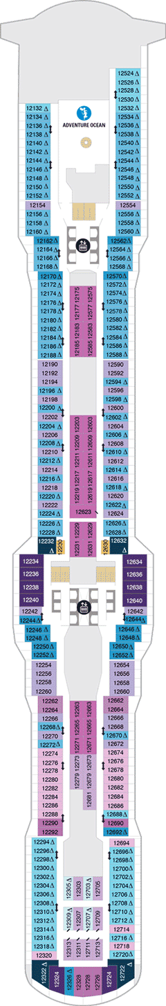 Spectrum of the Seas Deck 12