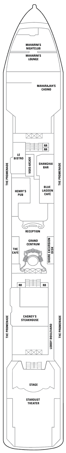 Norwegian Spirit Deck Plan And Cabin Plan 8484