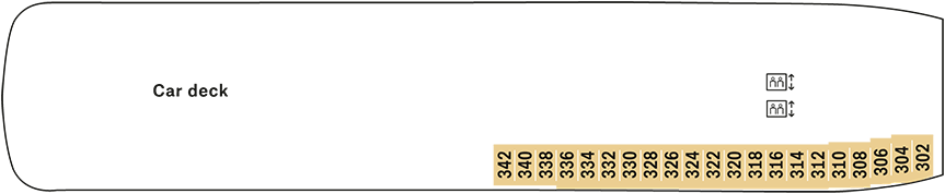 Trollfjord Deck 3