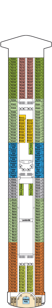 Deck plan Ventura on full screen