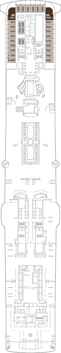 Msc Virtuosa Deck Plan Balcony - Image to u