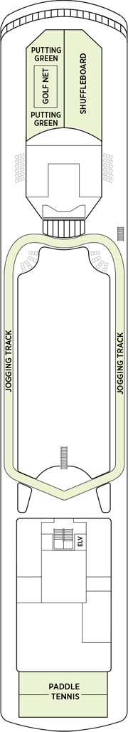 Seven Seas Voyager Deck plan & cabin plan