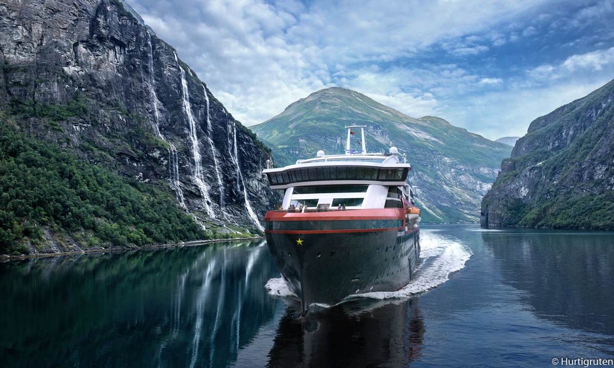 Ms Roald Amundsen Neues Hurtigruten Schiff