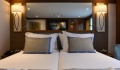 Douro Serenity Oceanview stateroom with lowerable panoramic window, middle and upper deck